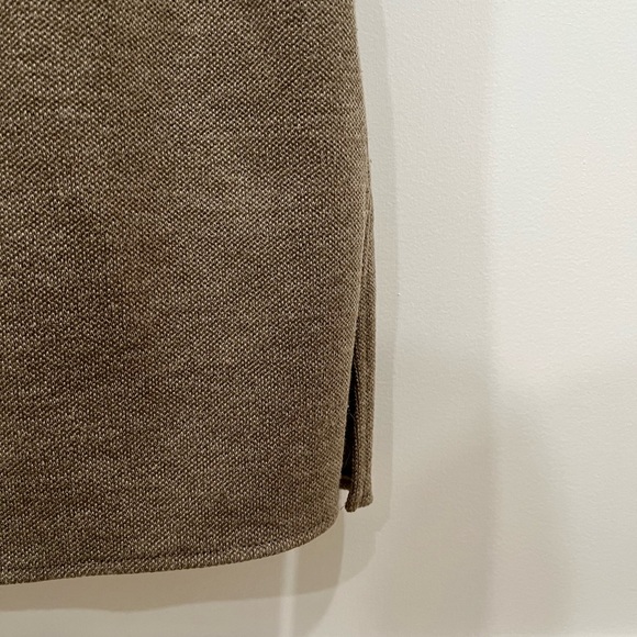 ZARA Tan Turtleneck Sleeveless Top - Picture 9 of 9
